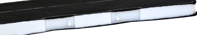 ersatzteilshop basics Aktivkohlefilter für Bosch Siemens Neff 705433 / 00705433 uvm.