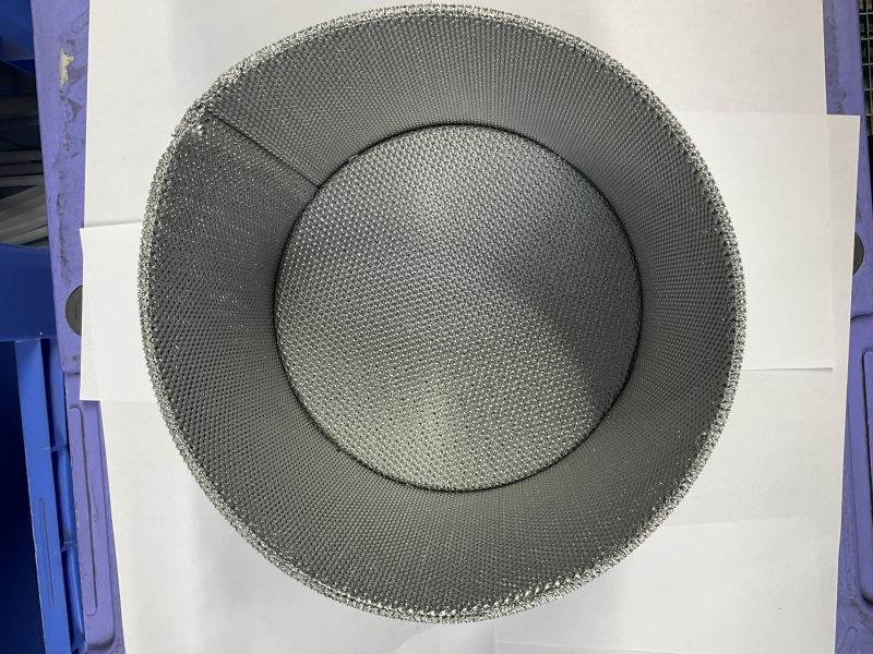 Acc0197374 Metallfilter für Dunstabzugshaube Elica GF07GA Zylinderfilter, 8-lagig