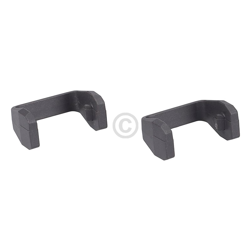 Klammer Set für Türscharnier GAGGENAU 10020041 in Kaffeemaschine 2Stk