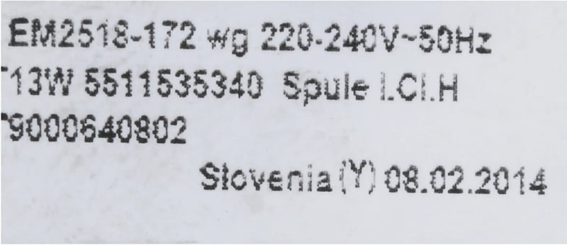 Lüftermotor 00642277