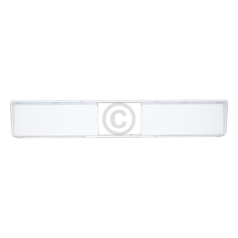 Lampenabdeckung original Bauknecht 481244068044 453x80mm für Dunstabzugshaube