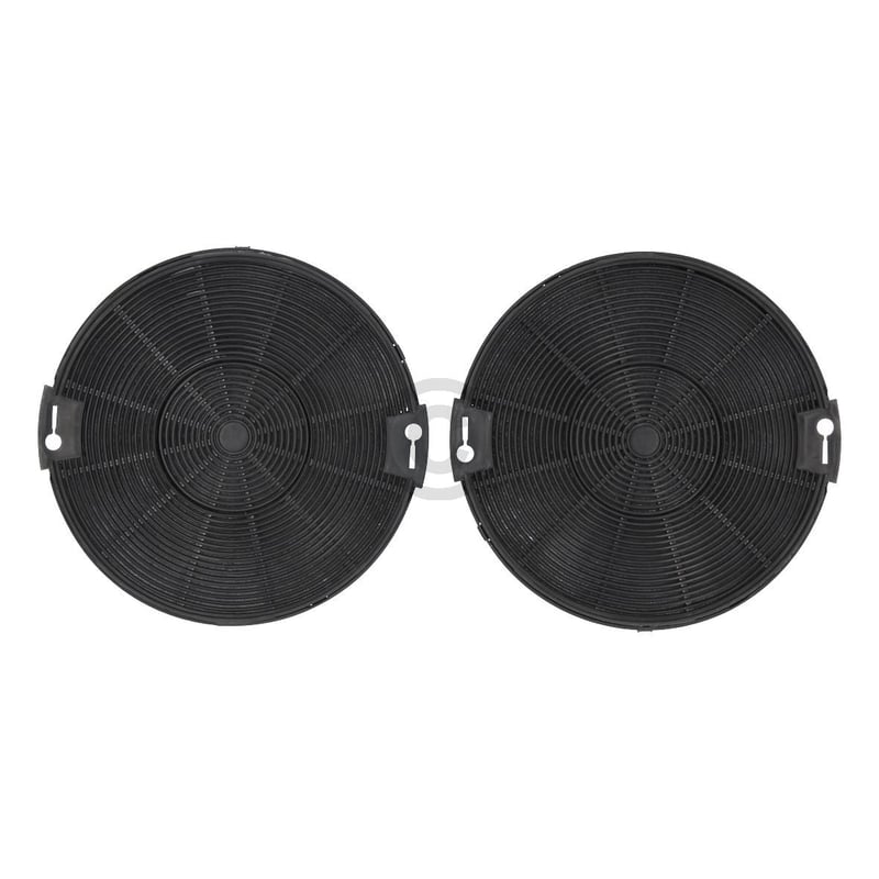Kohlefilter wie AEG 4055093712 155mmØ EFF75 für Dunstabzugshaube 2Stk