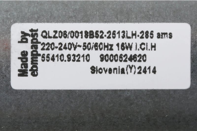 Lüftermotor 00742402