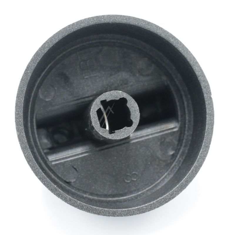 Knopf für Amica Ofen 9070458 Silber Drehknopf