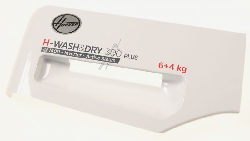 Waschmittelkastenblende für Waschmaschine Candy Hoover 45320154 Frontabdeckung Gehäuseteil