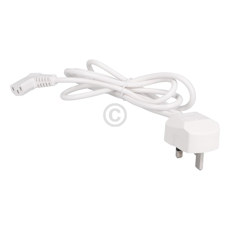 Stromkabel mit UK Stecker und Kaltegeräte Kupplung 3Pin Ecovacs 201-2228-13C8