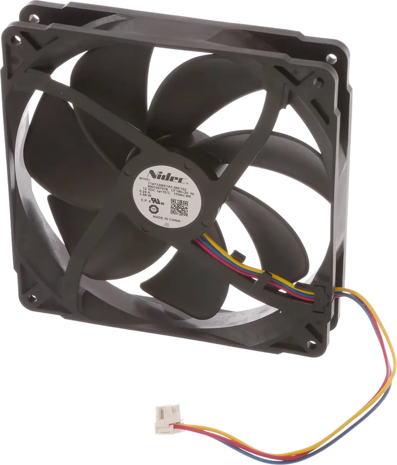 Lüfter für Bosch-Waschmaschine 12038655 Kühlung, Motor