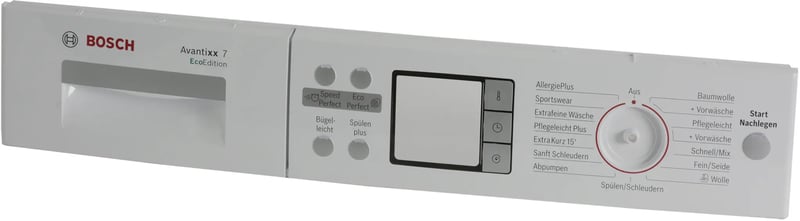 Bedienblende für Waschmaschine BSH 00744056 Waschmaschinen-Bedienelement