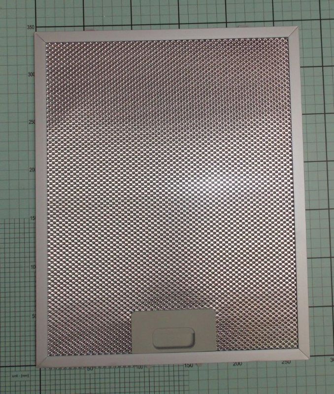 Metallfettfilter für Dunstabzugshaube Amica 1032930 326x273x9mm
