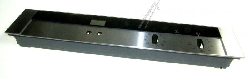 Bedienblende Edelstahl, mit Glaseinleger 00744666