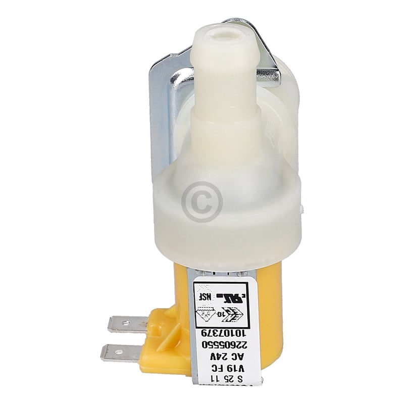 Magnetventil 1-fach 90° mit Reduzierung RANCO 22605550 für Geschirrspüler