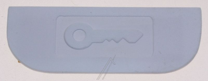 Abdeckung Schlossbohrung weiß für Kühlschrank Liebherr 742224900 Kunststoff, Blende