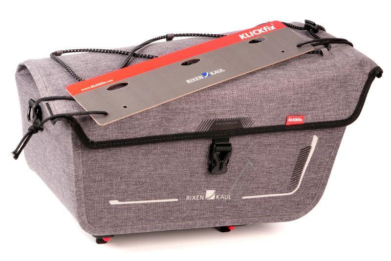 Gepäcktasche KLICKfix Rackpack Sport waterproof UniKlip 2 grau EGRET ME19023 für E-Scooter