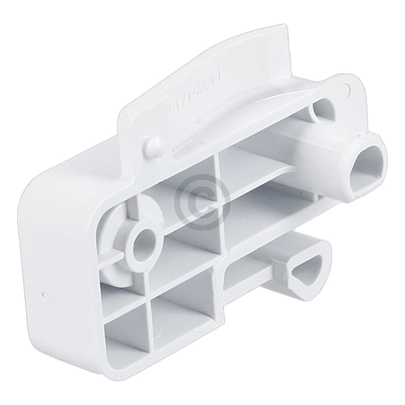 Gefrierfachklappenstopper links für Kühlschrank Whirlpool 488000506171 links, Kunststoff, weiß