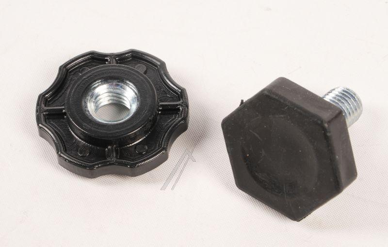 Stellfuß für Waschmaschine Com Höhenverstellbar, Kompatibel Beko, Grundig, Arcelik