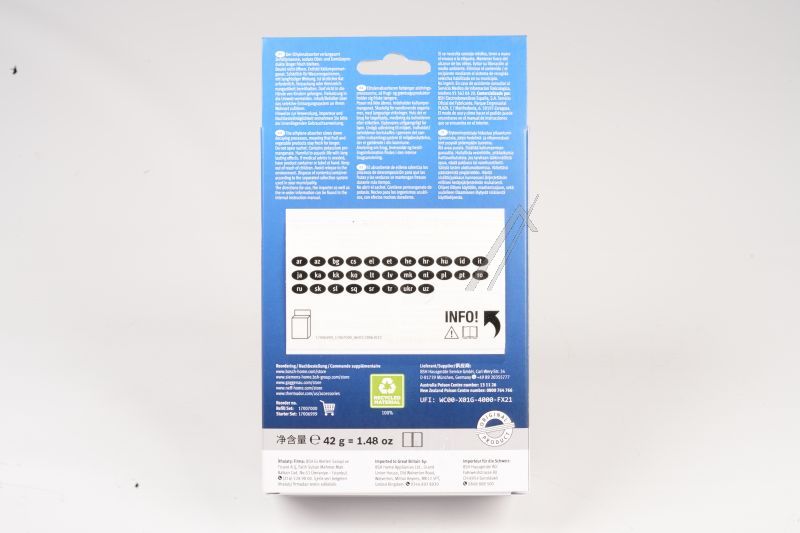 FreshProtect Ethylen-Absorber Starterkit für Kühlschrank Bosch Siemens 17006999 Frische, Haltbarkeit