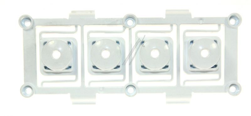 Auswahltaste Quad/Q-Line für Waschmaschine Vestel 42034796 Bedientaste Knopf