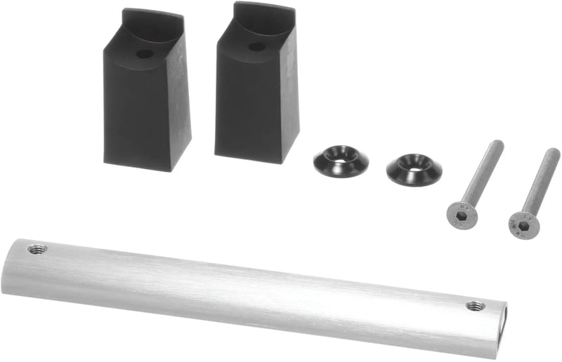 Ofengriff für Neff-Geräte 12012470 Stange, Sockel, Scheiben