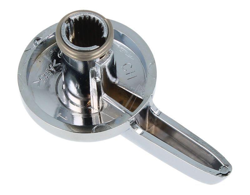 Dampftaste verchromt mit Feder für DeLonghi Kaffeemaschine AS00008931 Knopf, verchromt, Feder