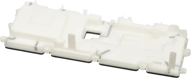 Blendenkasten für Waschmaschine Bosch 12028538 Frontblende, weiß