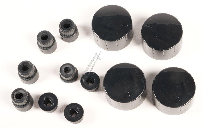 Universal-Knebel-Set für Com-Ofen Schwarz