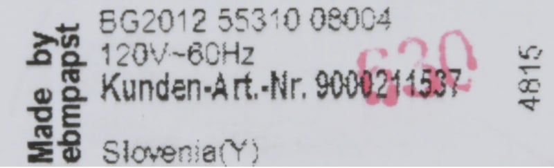 Lüftermotor für Bosch-Lüfter 00671843 Hochwertige Qualität