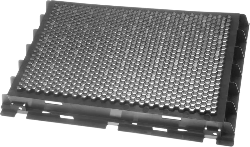 Lampenabdeckung für Bosch Dunstabzugshaube 11030850 Kunststoff, Schutzgitter