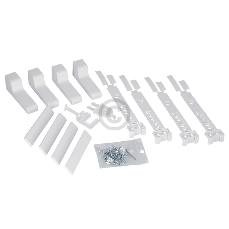 Türmontageset für Schlepptür BOSCH 00491367 an Kühlschrank