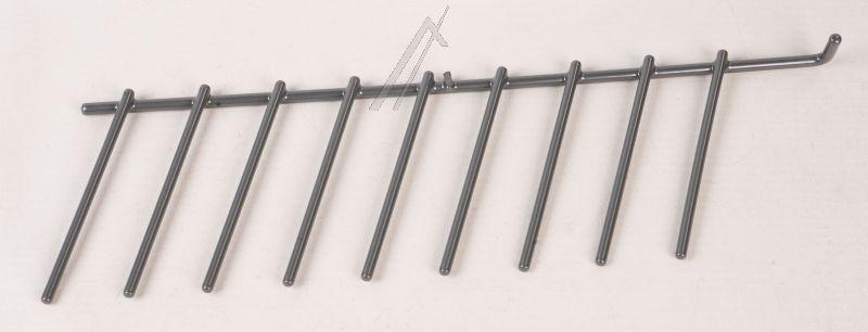 Klappeinsatz für Geschirrspüler Whirlpool Indesit 488000631198 dunkelgrau rechts