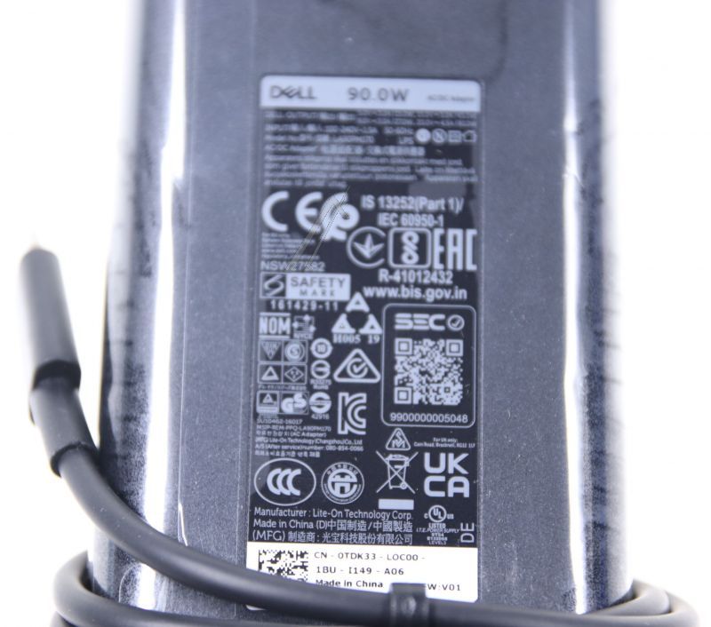 Dell E5 90W USB-C Netzteil für Notebooks 450-AGOQ 90W Laptop-Akku