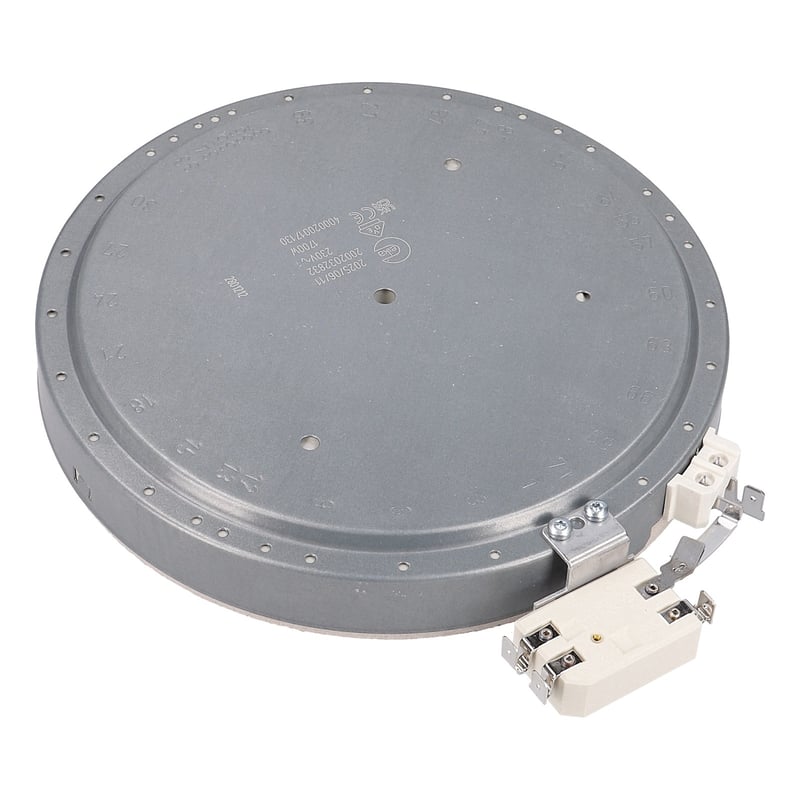 Heizelement 180mm 1700w Bauknecht C00972031 für Kochfeld Bauknecht