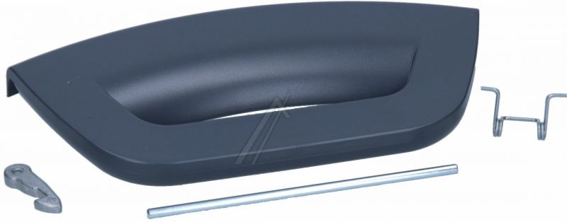 Waschmaschinen-Türgriff Whirlpool 482000031725 grau Kunststoff