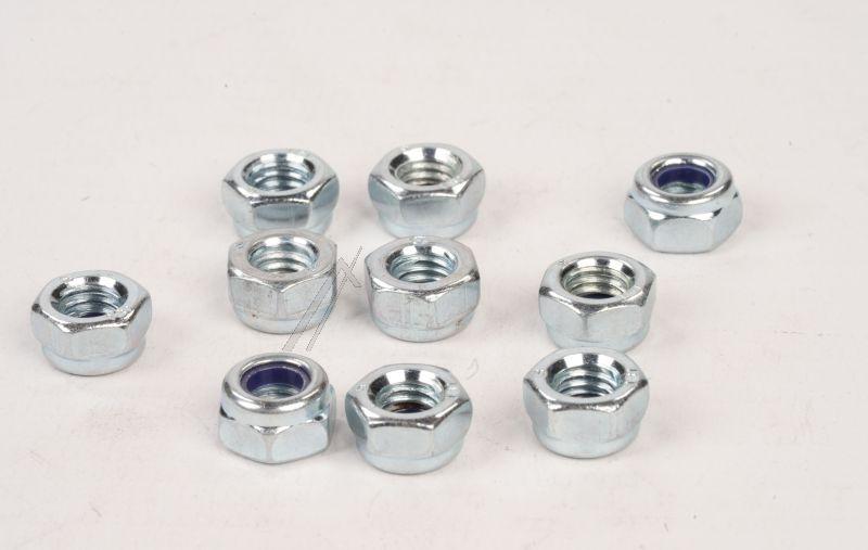 Verzinktes Sicherungsmuttern-Set M6 aus Kohlenstoffstahl Segway-Ninebot 10.01.0114.00 für GoKart Pro