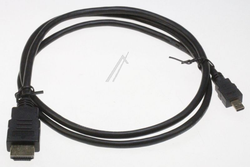 HDMI-A- auf HDMI-D-Kabel für Staubsauger Com hswe 1,0m, schwarz