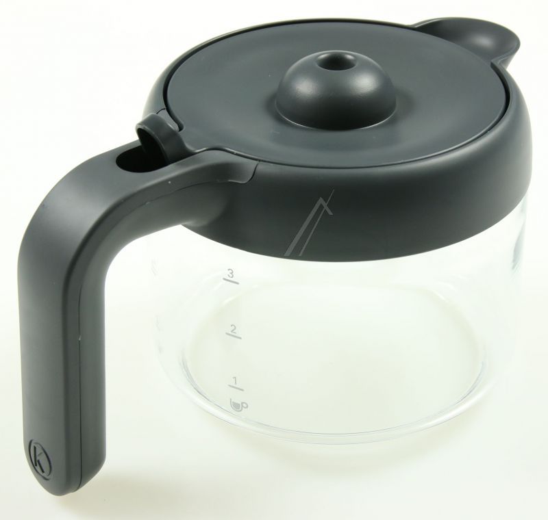 Glaskanne für Kaffeemaschine Delonghi KW716814 Kaffeemaschinenbehälter