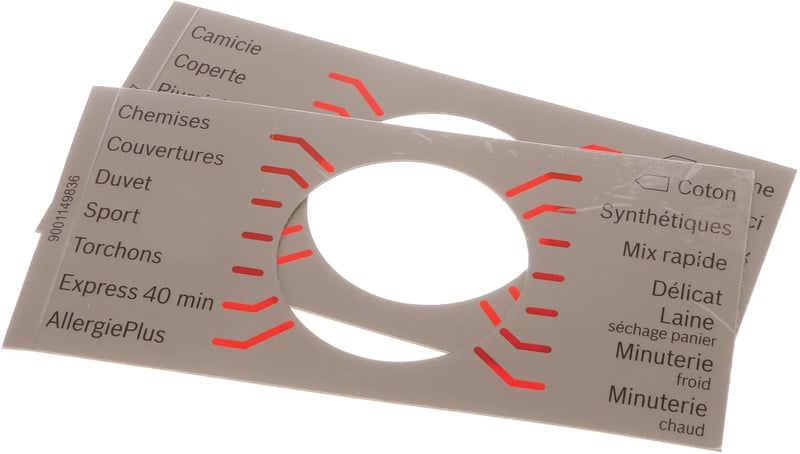 Blende für Trockner Bosch 10000205 Frontblende