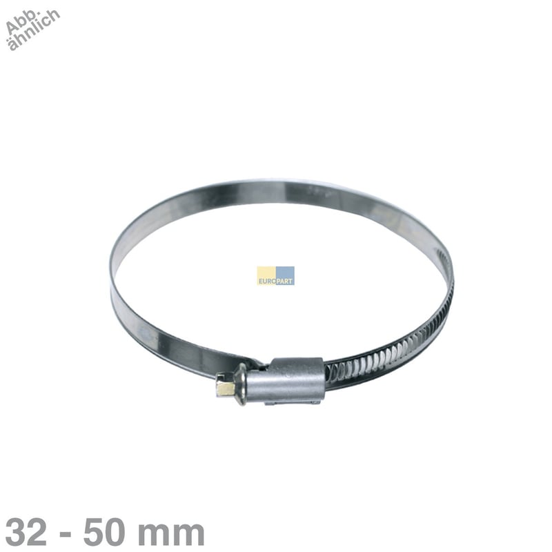 Schlauchschelle für Saugschlauch Bosch 00621490 32-50mm in Waschmaschine Bosch