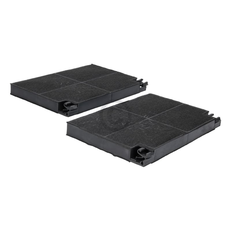 Kohlefilter Set wie Electrolux 9029800621 EFF55 225x155mm für Dunstabzugshaube 2Stk