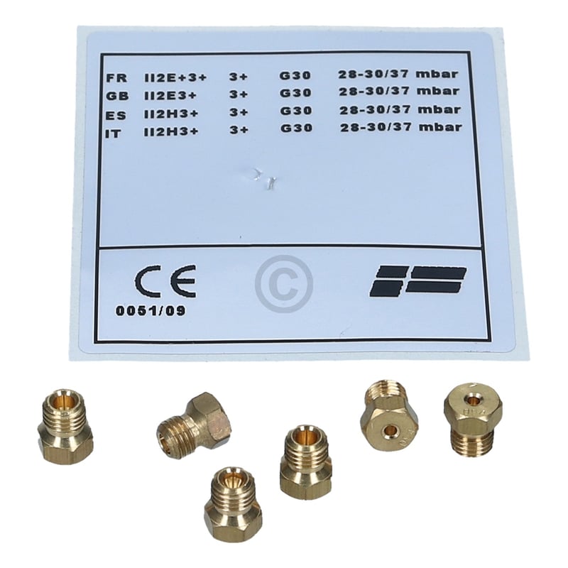 Düsensatz Erdgas 00609570