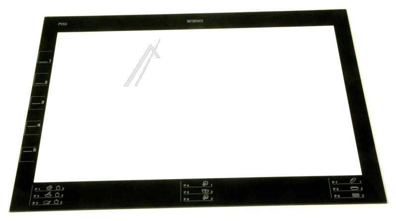 Innere Glasscheibe für Backofentüren mit Siebdruck (8077042011)