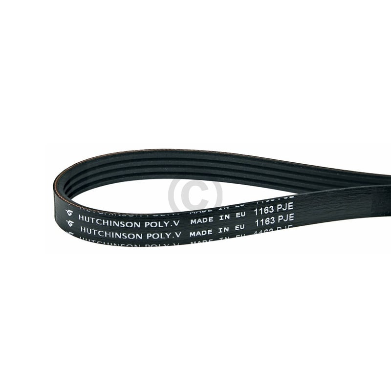 Keilrippenriemen wie BOSCH 00745310 1163PJ4E elastisch für Waschmaschine