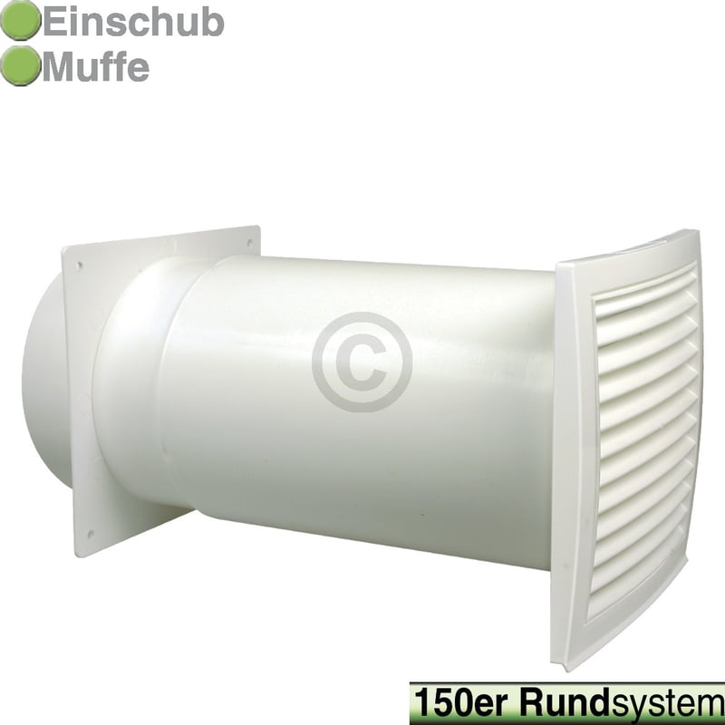 Mauerdurchführung 150erR weiß