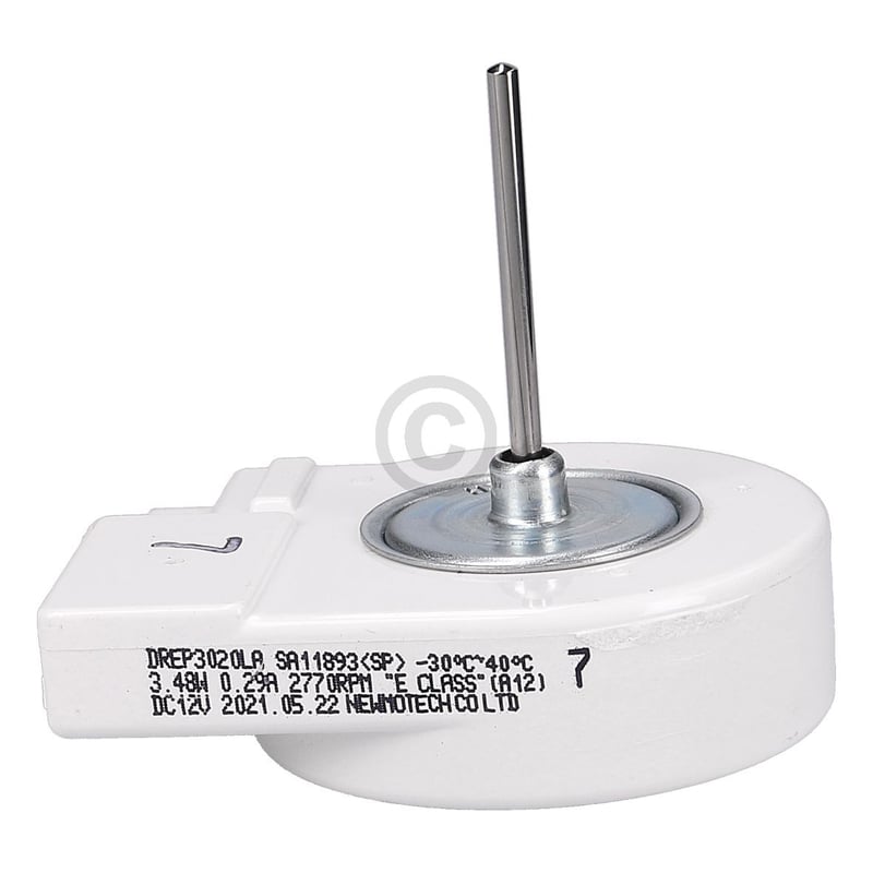 Lüftermotor für Samsung Kühlschrank DA3100020E 12V, 3.48W
