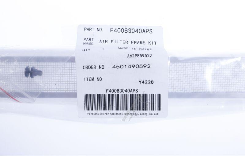 Panasonic Mikrowelle Luftfilterrahmen-Kit F400B3040APS Gehäuseteil