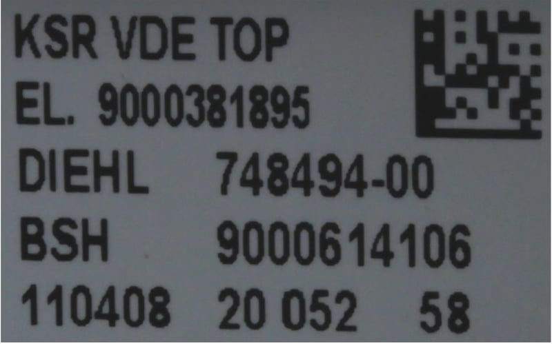 Bedienblende 00705948