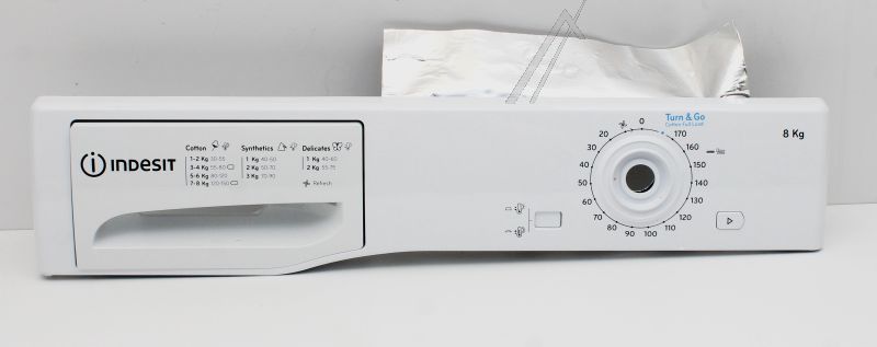 Bedienblende für Trockner Whirlpool Indesit 488000863803 für 8kg Modelle