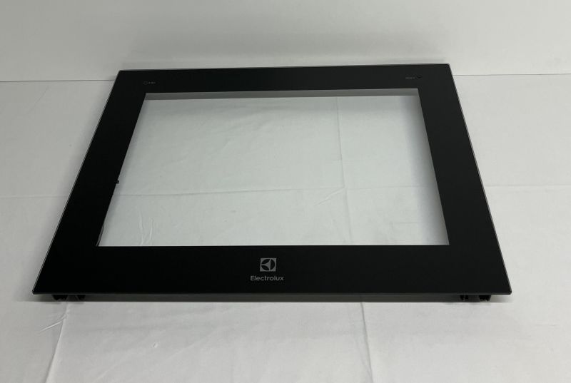 Außenscheibe für Ofen Electrolux 140249203021 Front schwarz