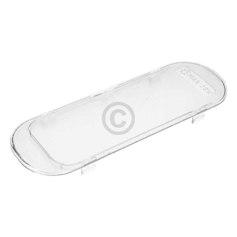 Lampenabdeckung Whirlpool 480122101843 für Dunstabzugshaube