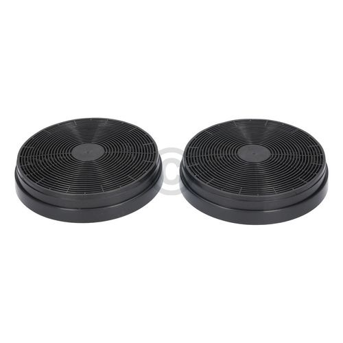 Kohlefilter Respekta MIZ0023N 175mmØ für Dunstabzugshaube 2Stk