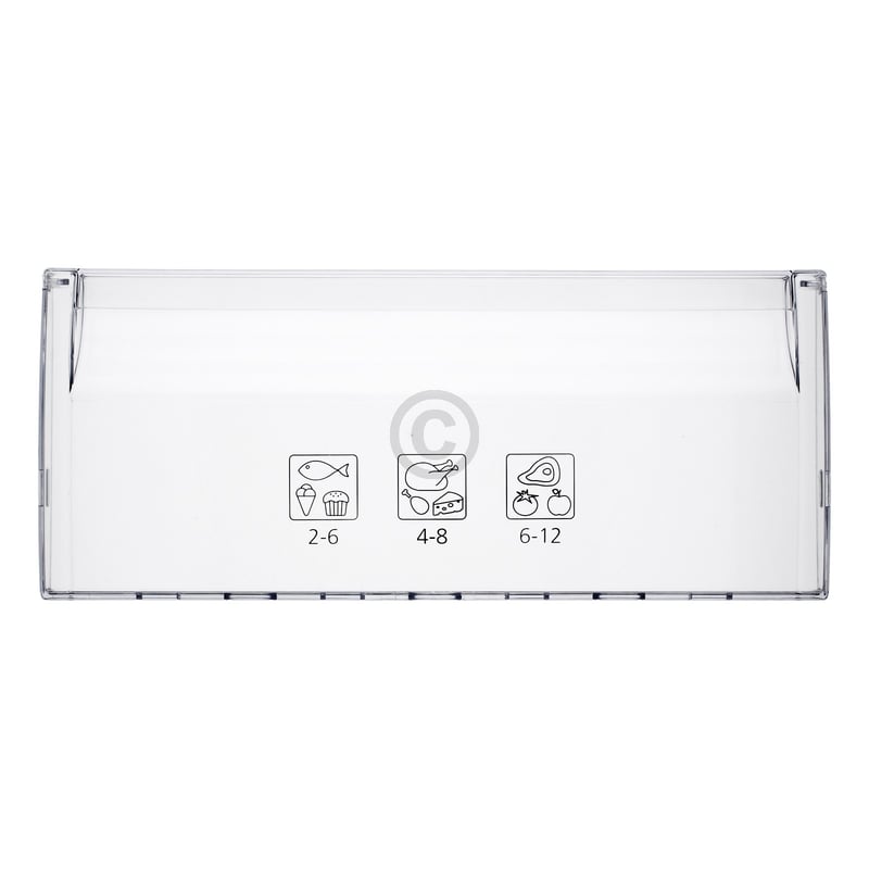 Frontblende für Gefrierschublade Beko 4397311100 in KühlGefrierKombination